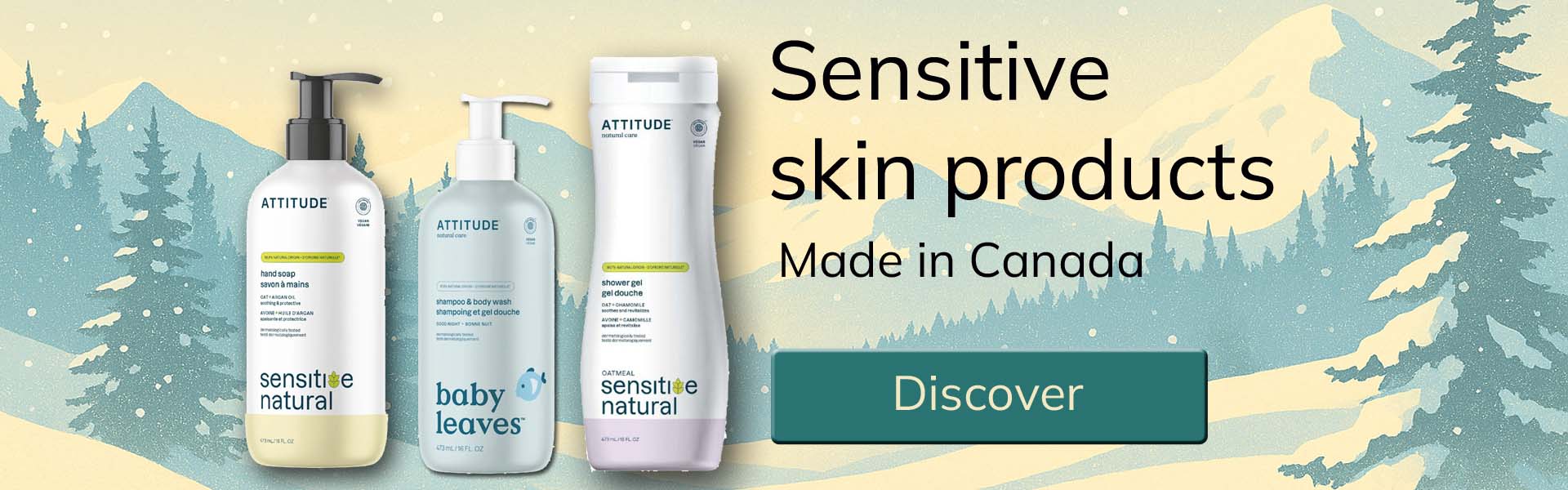 Sensitive skin made in Canada Canadian made products for sensitive skin