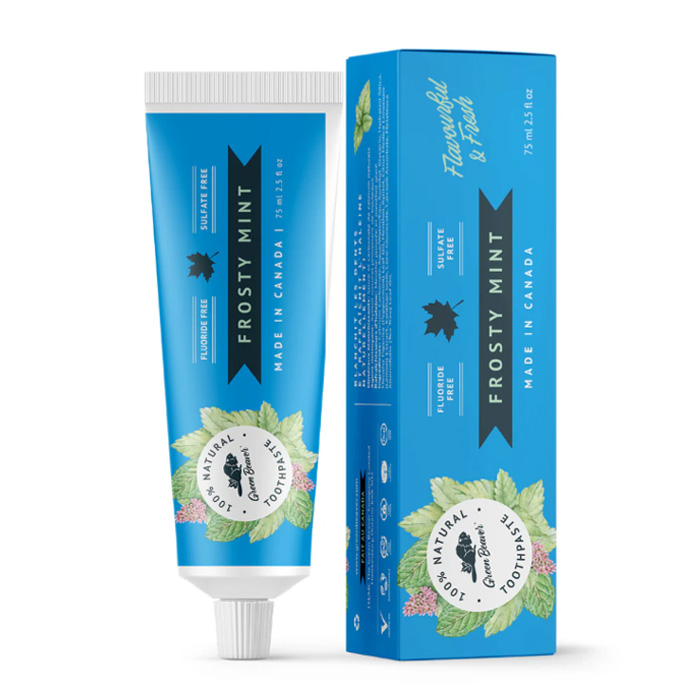Dentifrice sans fluor naturel