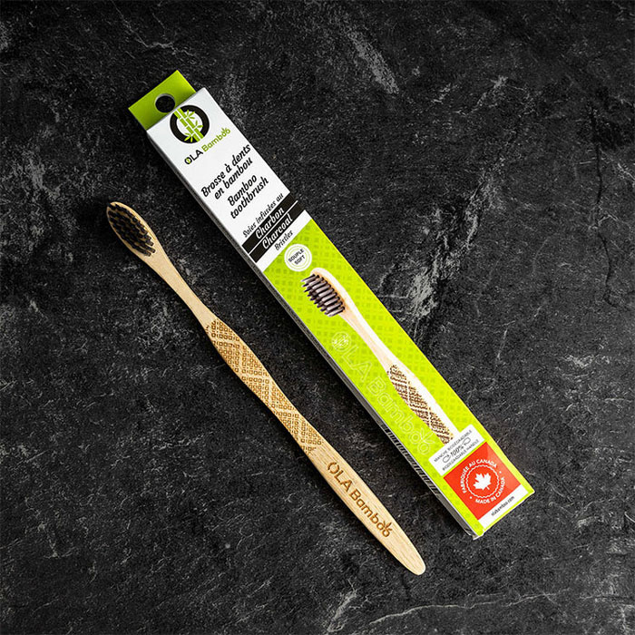 Brosse à dents souple - Charcoal