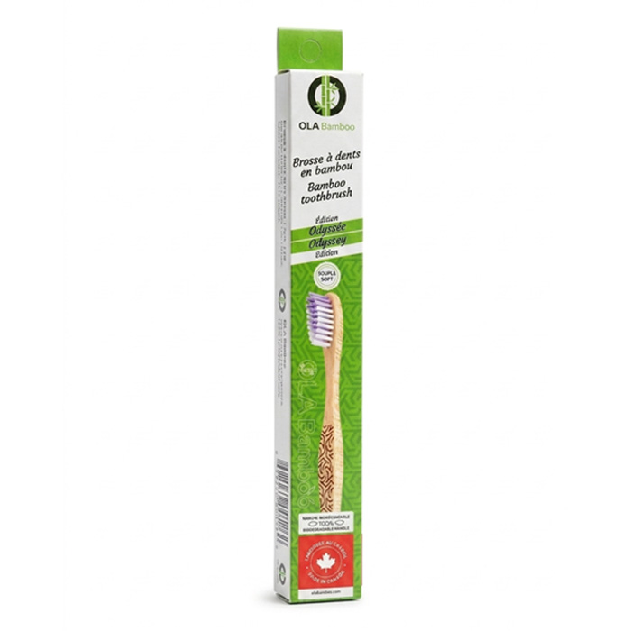 Brosse à dents souple - Violet