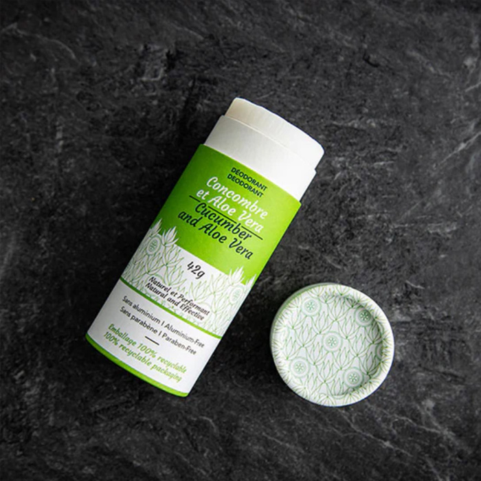 Déodorant Concombre et aloe vera