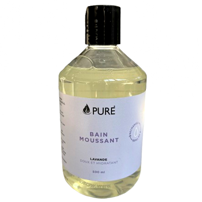 Bain moussant à la lavande