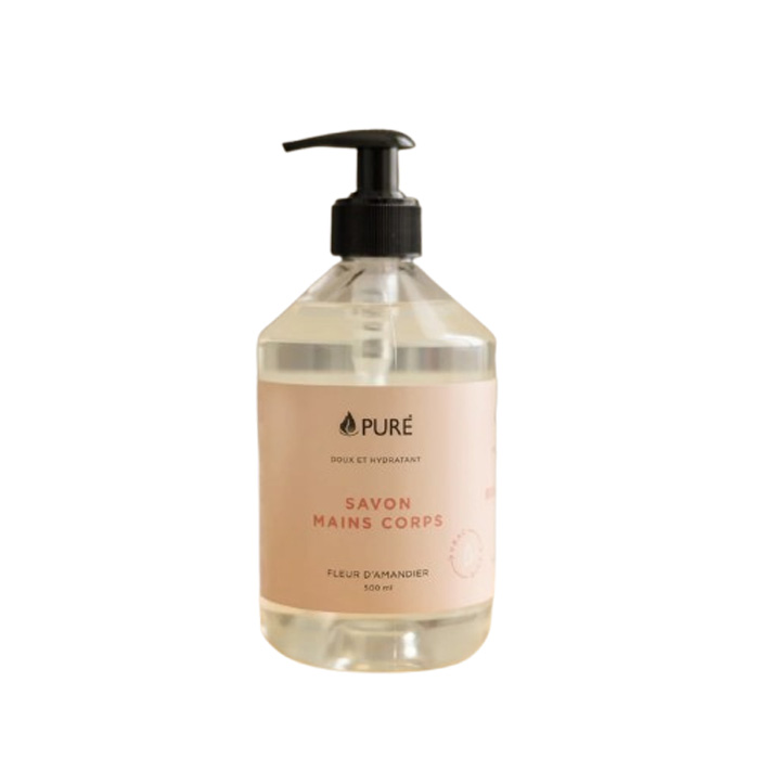 Savon mains et corps - Fleur d'amandier